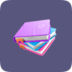 Book Books Read School Icon Free Nobackground Png Icon Download Path (gray, violet, black, plum)