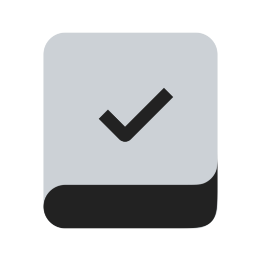 Book Check Free Png Icon Download (black, indigo)