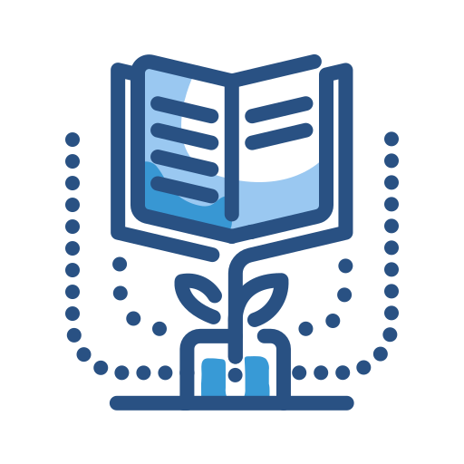 Book Education Growth Biology Science Icon Free Nobackground Png Icon Download (teal, silver, black)