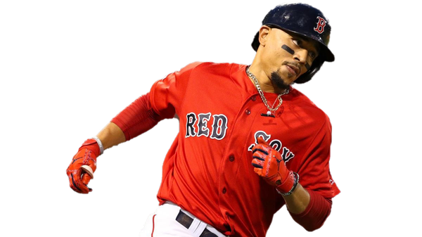 Mookie Betts Png Transparent (white, chocolate, black)