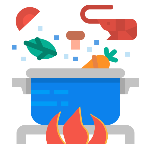 Cooking Hot Cook Food Boiling Icon Free Transparent Png Icon Download (silver, greenish blue, black, teal, chocolate)