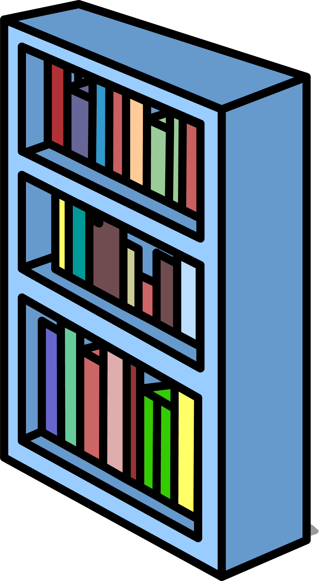 Bookshelf Modern Png Clipart (black, gray, silver)