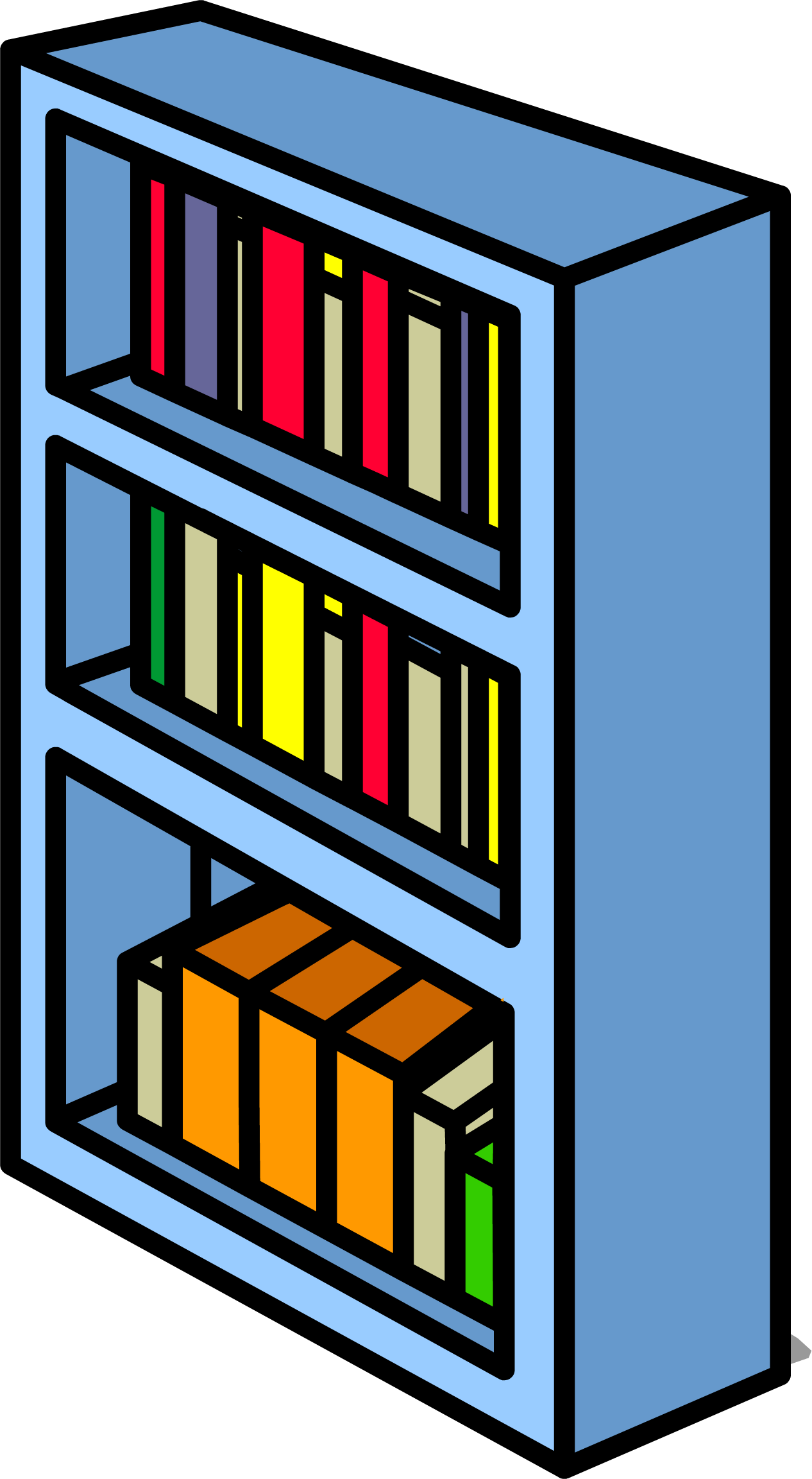 Bookshelf Wall Png Photo (black, gray, silver)