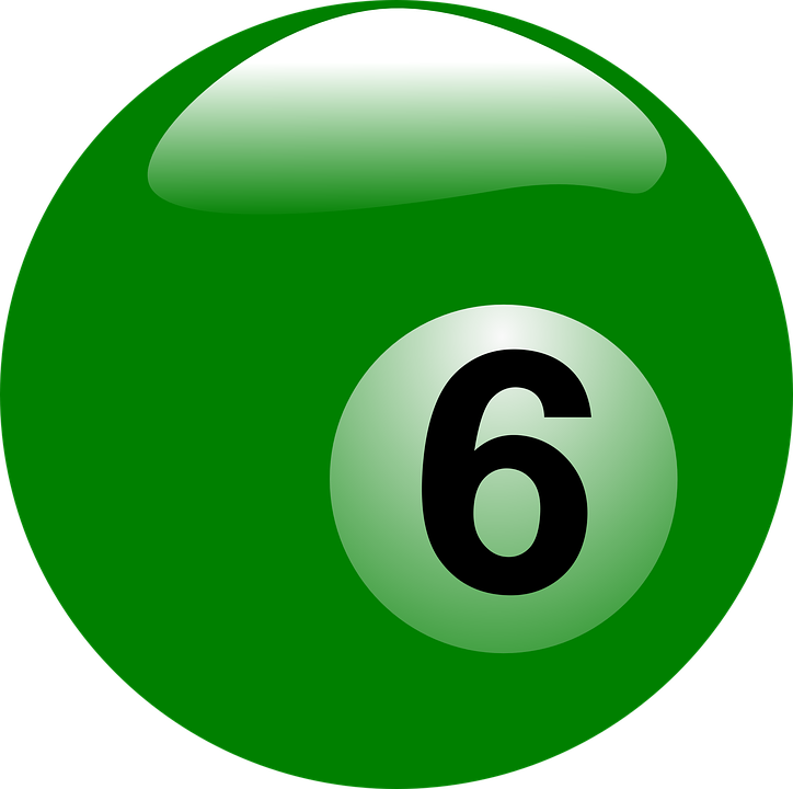 Pool Ball Png Pic (green, black, white)