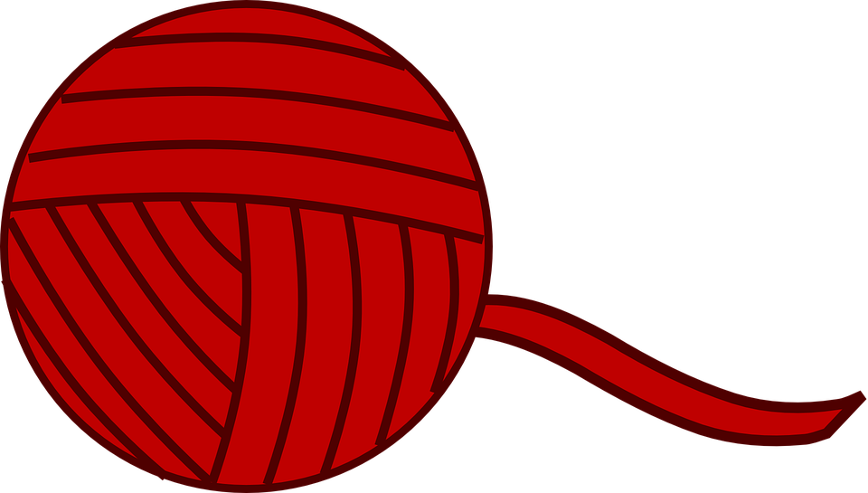 Wool Ball Png Free Image (black, maroon, red)