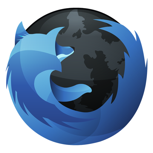 Cool Firefox Hd Png (black, indigo)