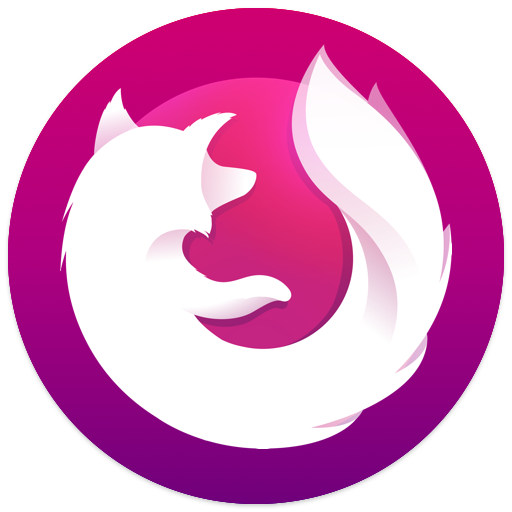 Cool Firefox Pink Png (purple, black, white)