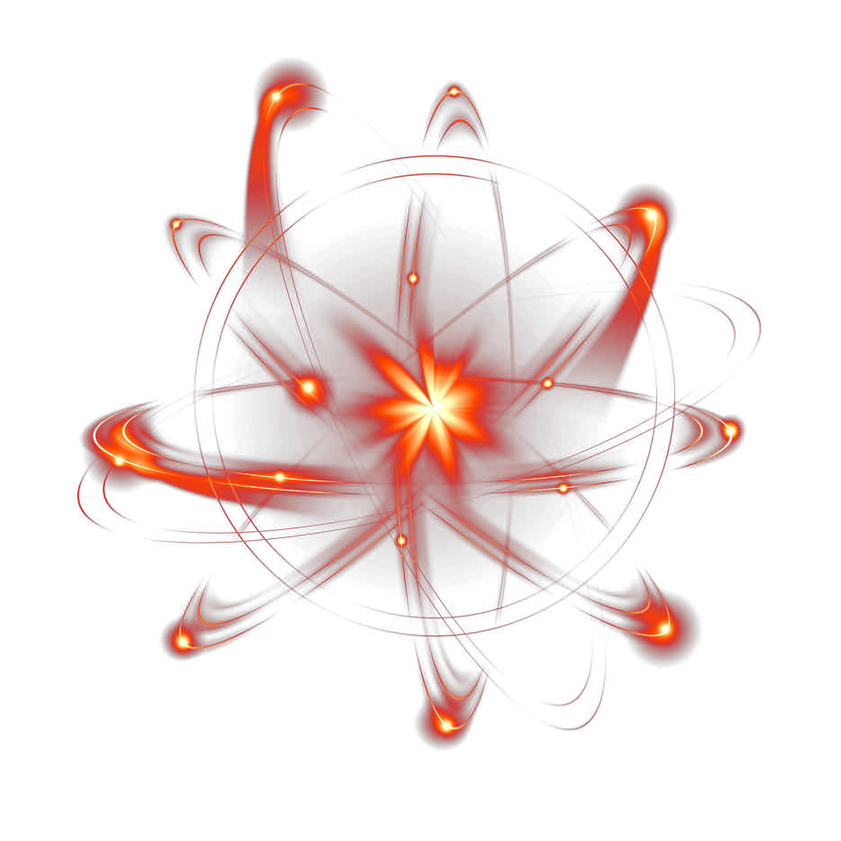 Cool Glow Light Effect Png Picture (black)