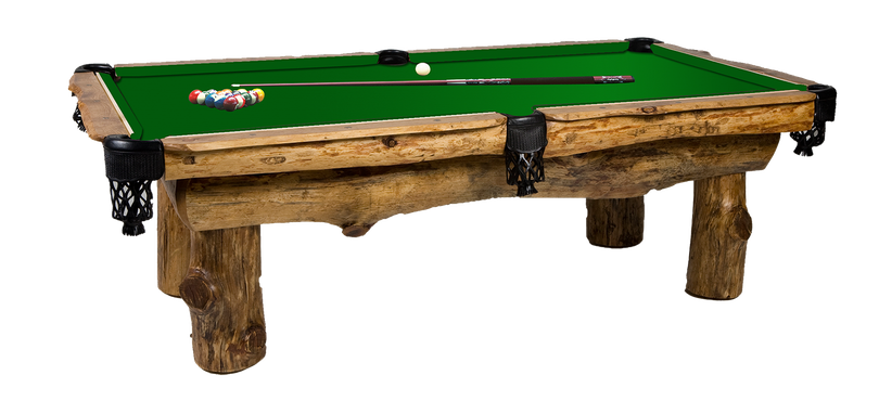 Pool Table Transparent Background (green, black)