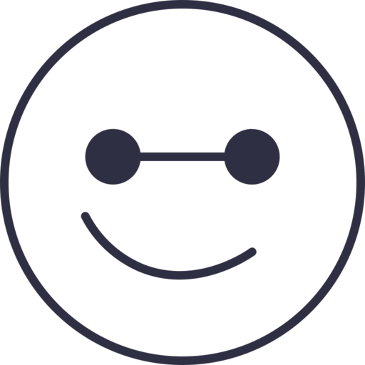 Cool Cool Emoji Cool Face Free Png Icon (black, indigo)