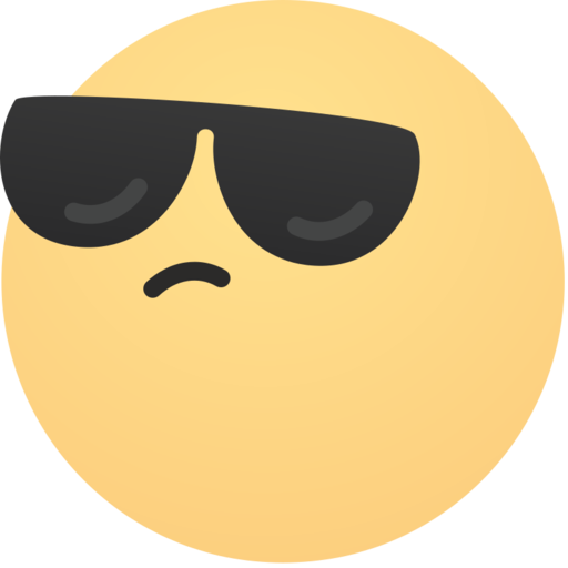 Cool Emoticon Emotion Expression Face Smiley Sunglasses Free Transparent Png Icon Download (pink, black)