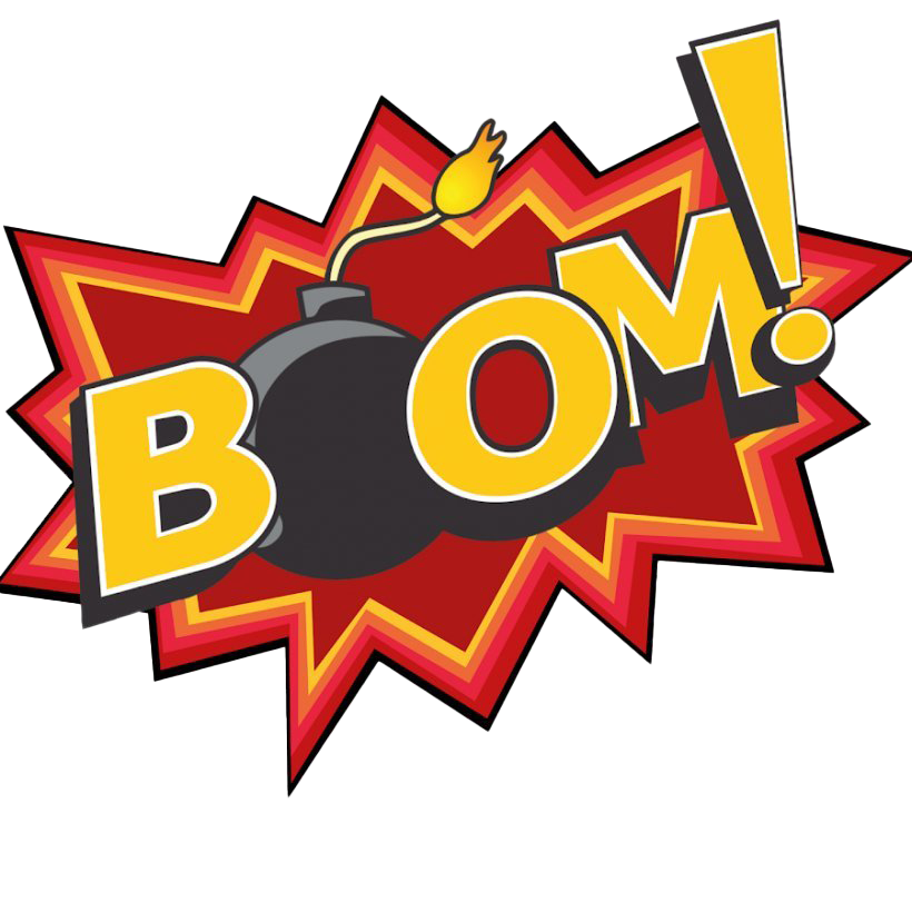 Boom Png Hd Image (gold, black, maroon, white)