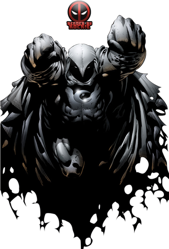 Moon Knight Png Isolated Hd (black)