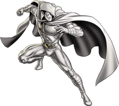 Moon Knight Png (white, black)