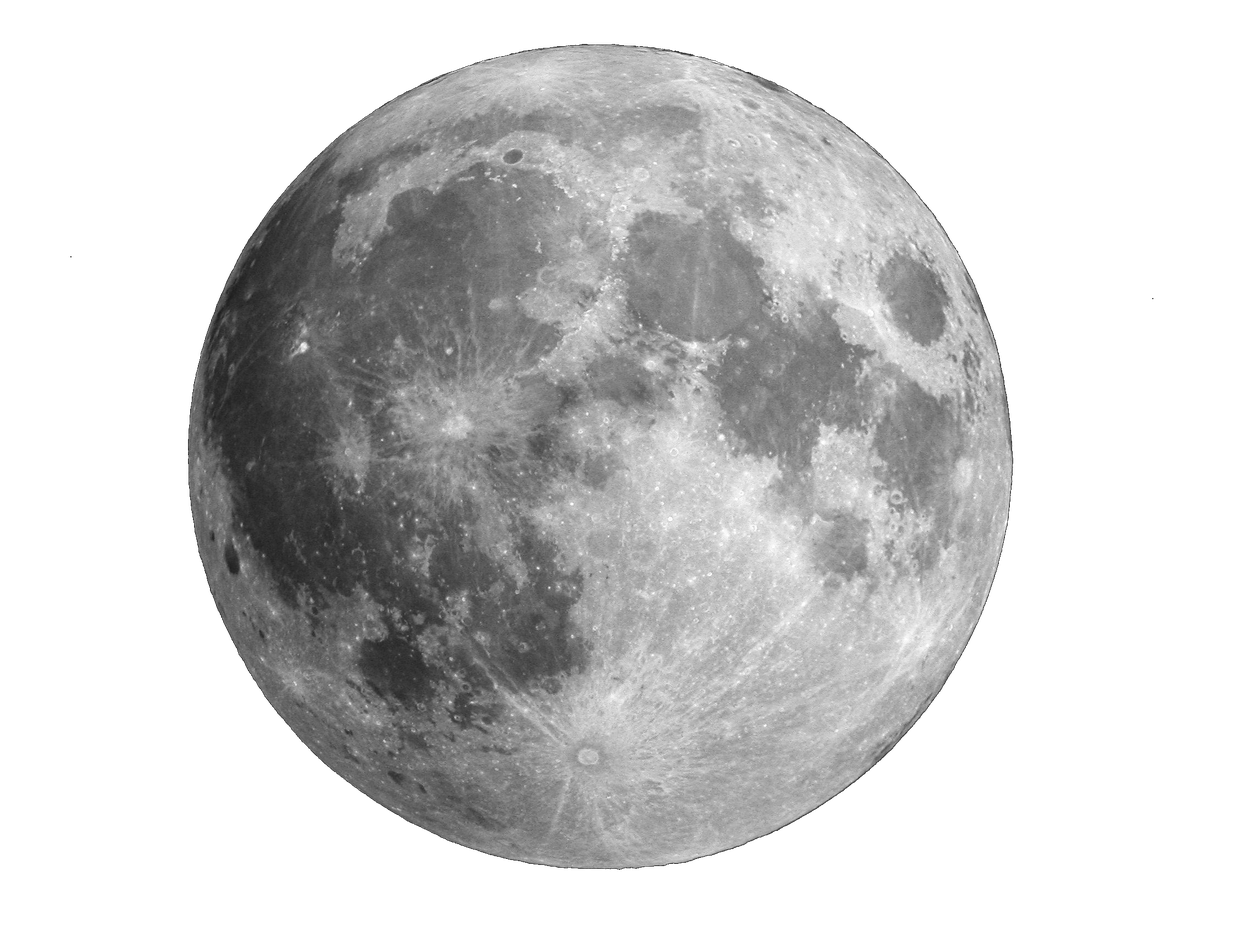 Moon Transparent Png (black, silver)