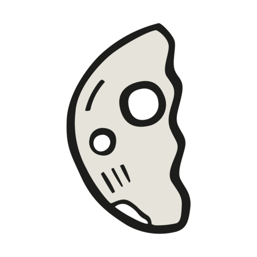 Moon Last Quarter Free Png Icon Download (white, beige, black)