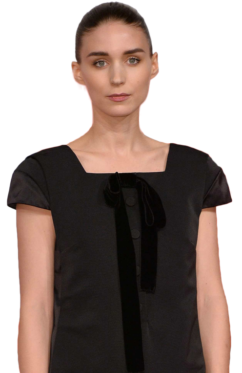 Rooney Mara Png (black)