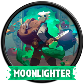 Moonlighter Png Clipart (white, black)