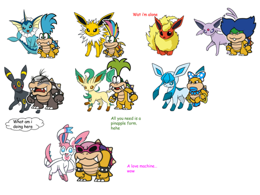 Koopalings Png Clipart (teal, black)