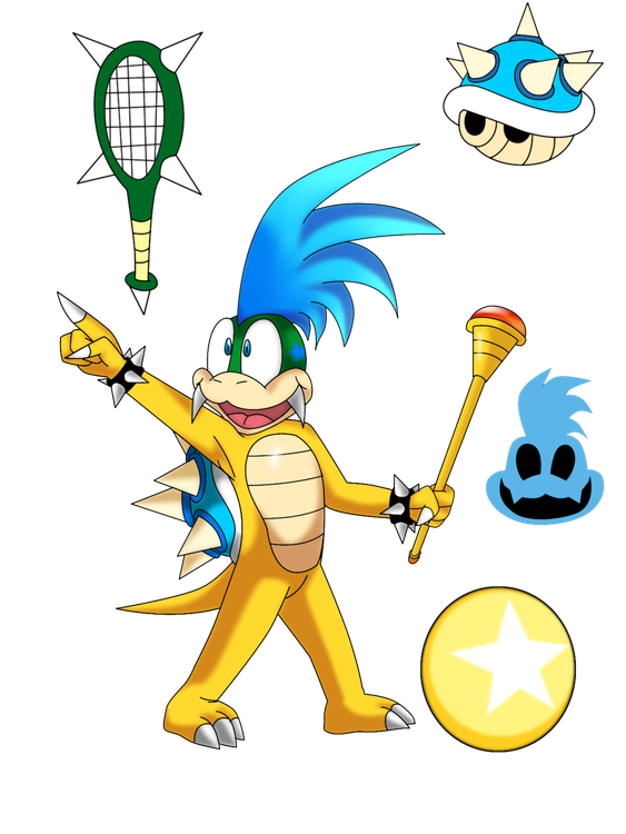 Koopalings Png Photos (pink, silver, black, gold, white)