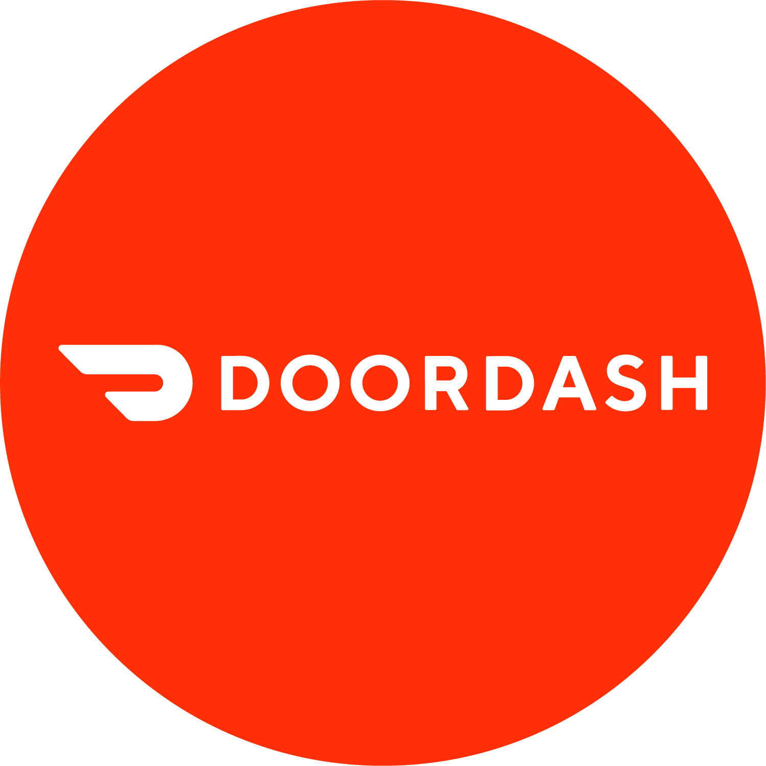 Door Dash Logo Png Images (black, red, white)