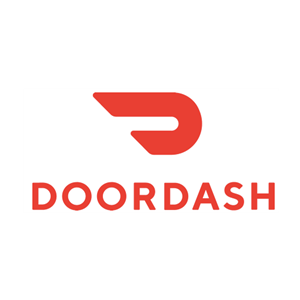 Door Dash Logo Png (chocolate, gray, white, black, silver)