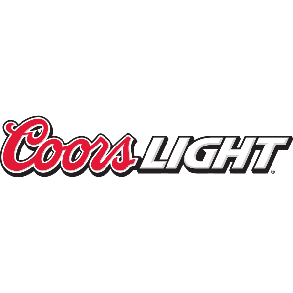 Coors Light Logo (black, gray, white)