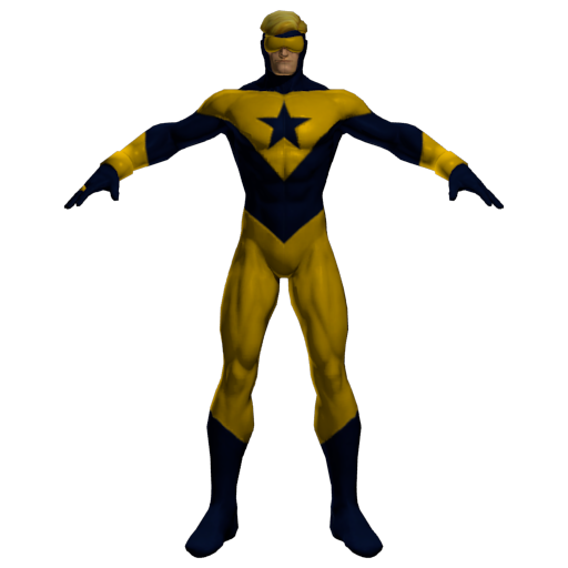 Booster Gold Png Isolated File (white, silver, gray, indigo)