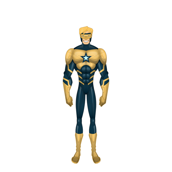 Booster Gold Png Picture (white, black, olive)