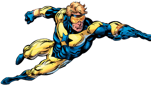 Booster Gold Transparent Png (white, black, navy)