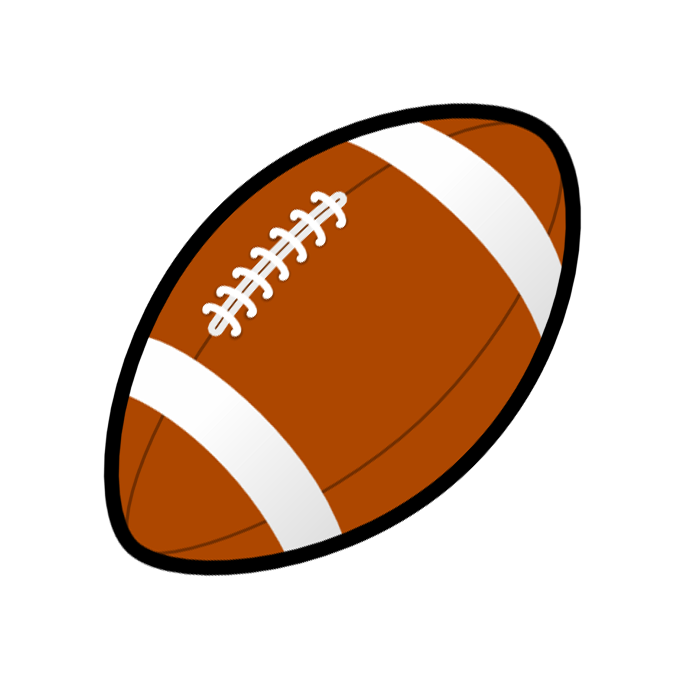 Football Clip Art Png (black, white, chocolate, lavender)