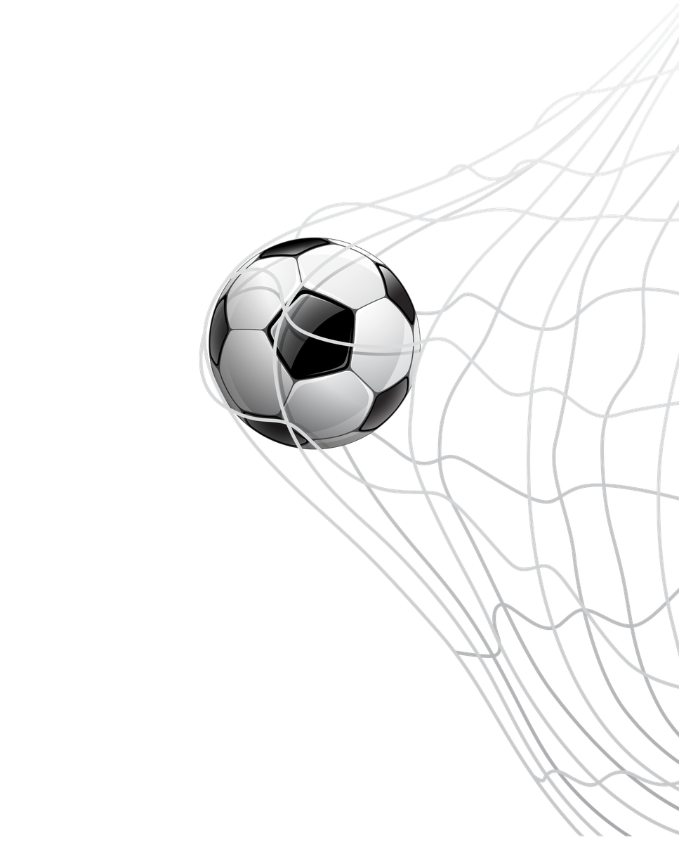 Football Goal Net Png Hd (black)