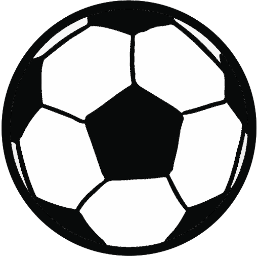 Football Vector Png Image (black, white)