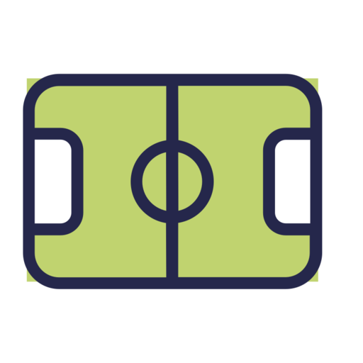 Football Field Free Transparent Png Icon Download (silver, white, navy, black)