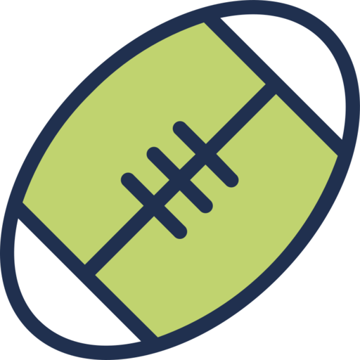 Football Free Png Icon (silver, white, navy, black)