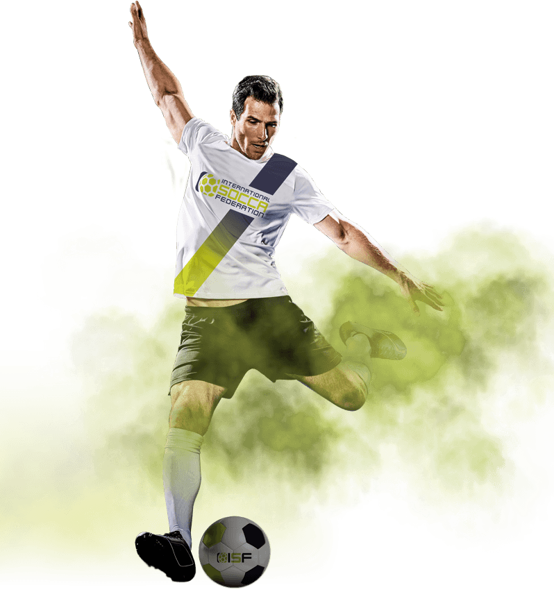 Footballer Png File (black, olive, gray, beige)