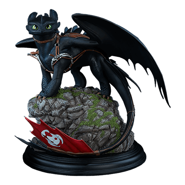 Toothless Night Fury Png Free Download (black)