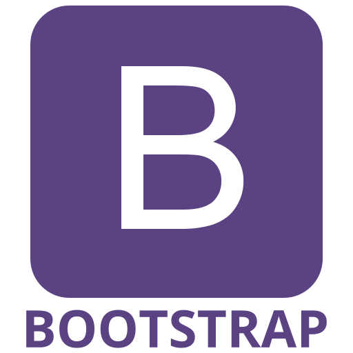 Bootstrap Plain Wordmark Logo Icon Free Transparent Png Icon Download (gray, black, indigo)