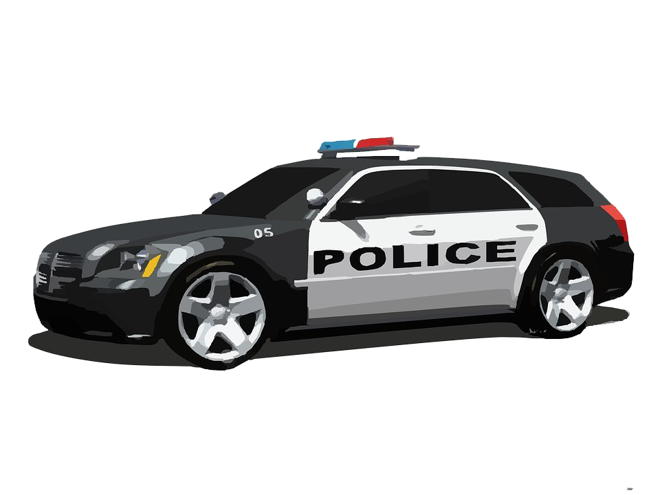 Cop Car Png Hd (black, gray, white)