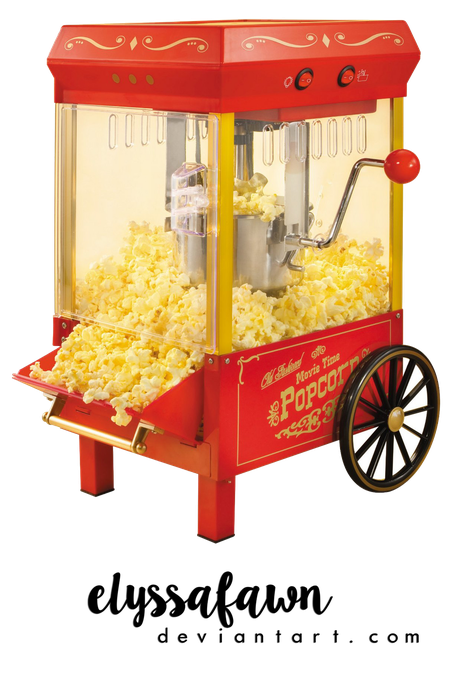 Popcorn Maker Png Free Download (black, beige)