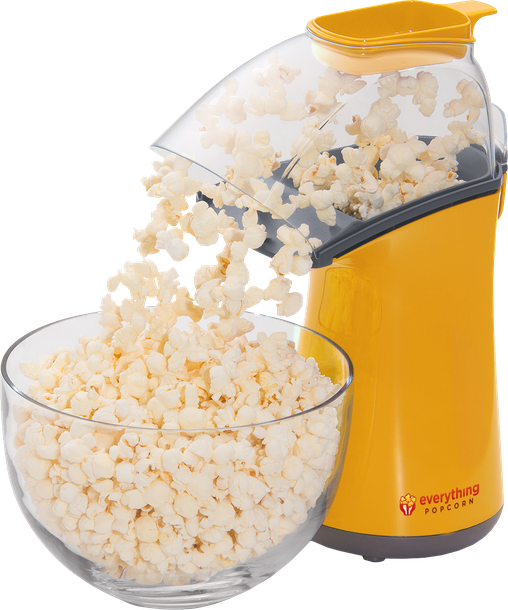 Popcorn Maker Png Photos (black, orange)