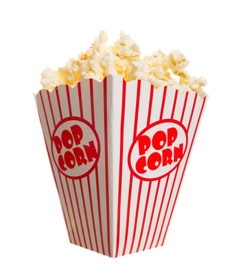 Popcorn Transparent Png (lavender, black, red, beige)