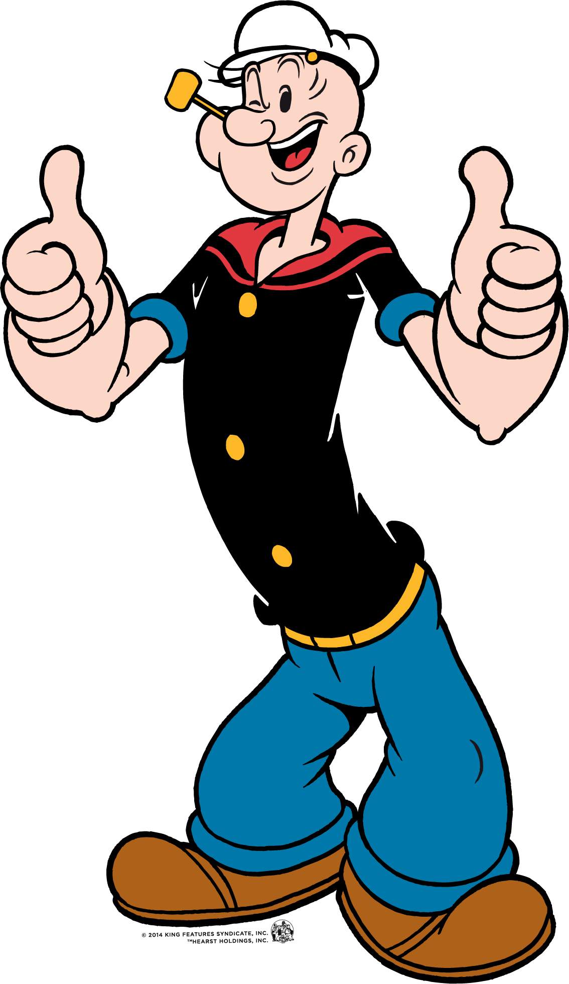 Popeye The Sailor Man Download Png Image (teal, chocolate, pink, black, white)