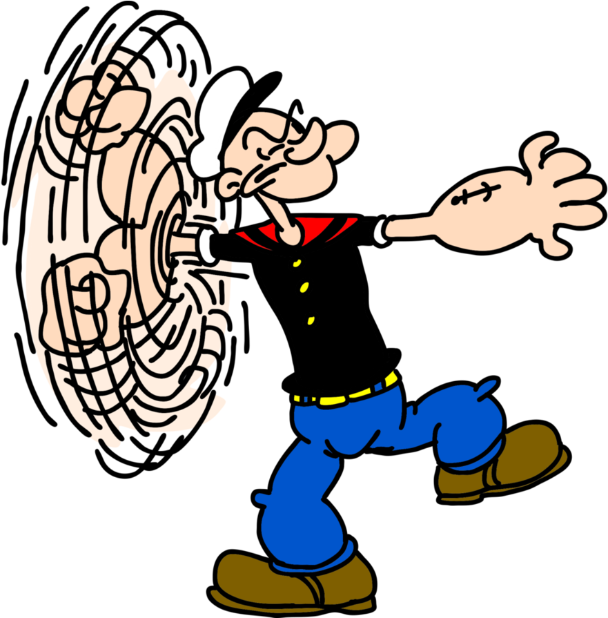 Popeye The Sailor Man Png Free Download (teal, olive, pink, black, white)