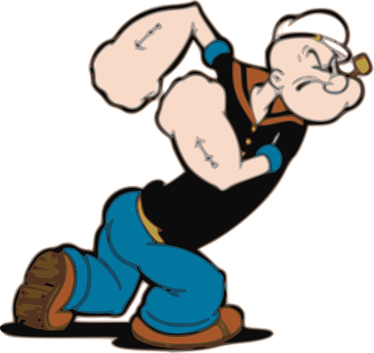 Popeye The Sailor Man Png Isolated Hd (teal, black, pink)