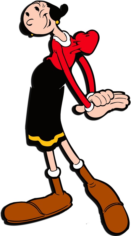 Popeye The Sailor Man Png Isolated Pic (black, red, chocolate)