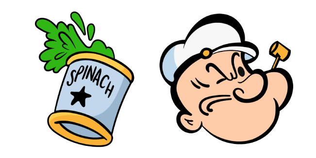 Popeye The Sailor Man Png Picture (lavender, black, pink, white)