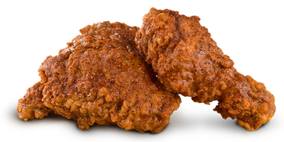 Popeyes Fried Chicken Transparent Png (black, maroon)