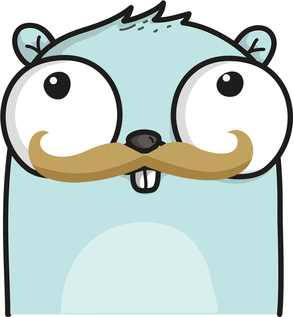 Gopher Download Png Image (salmon, white, mint, lavender, black)