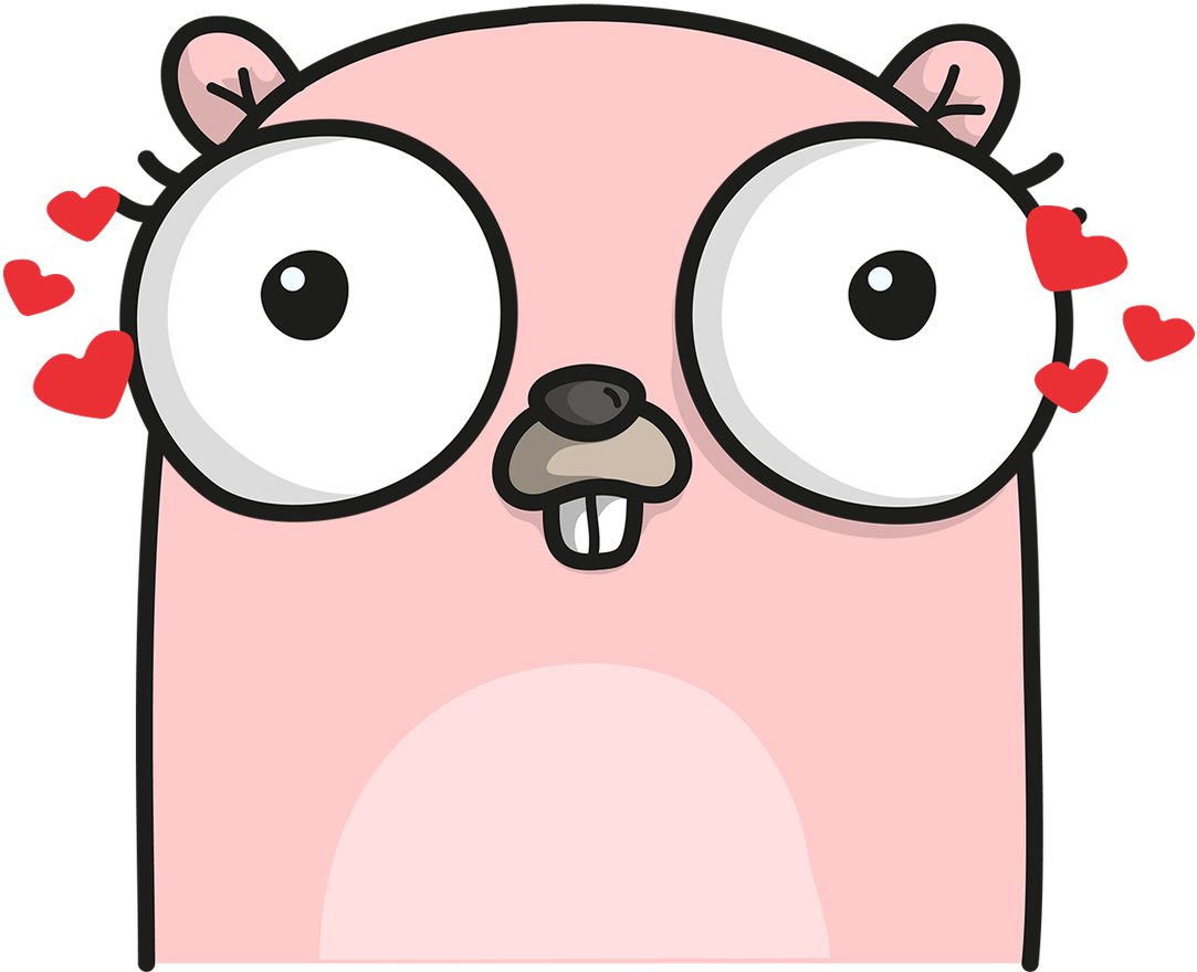 Gopher Png Isolated Pic (black, beige, pink, white)